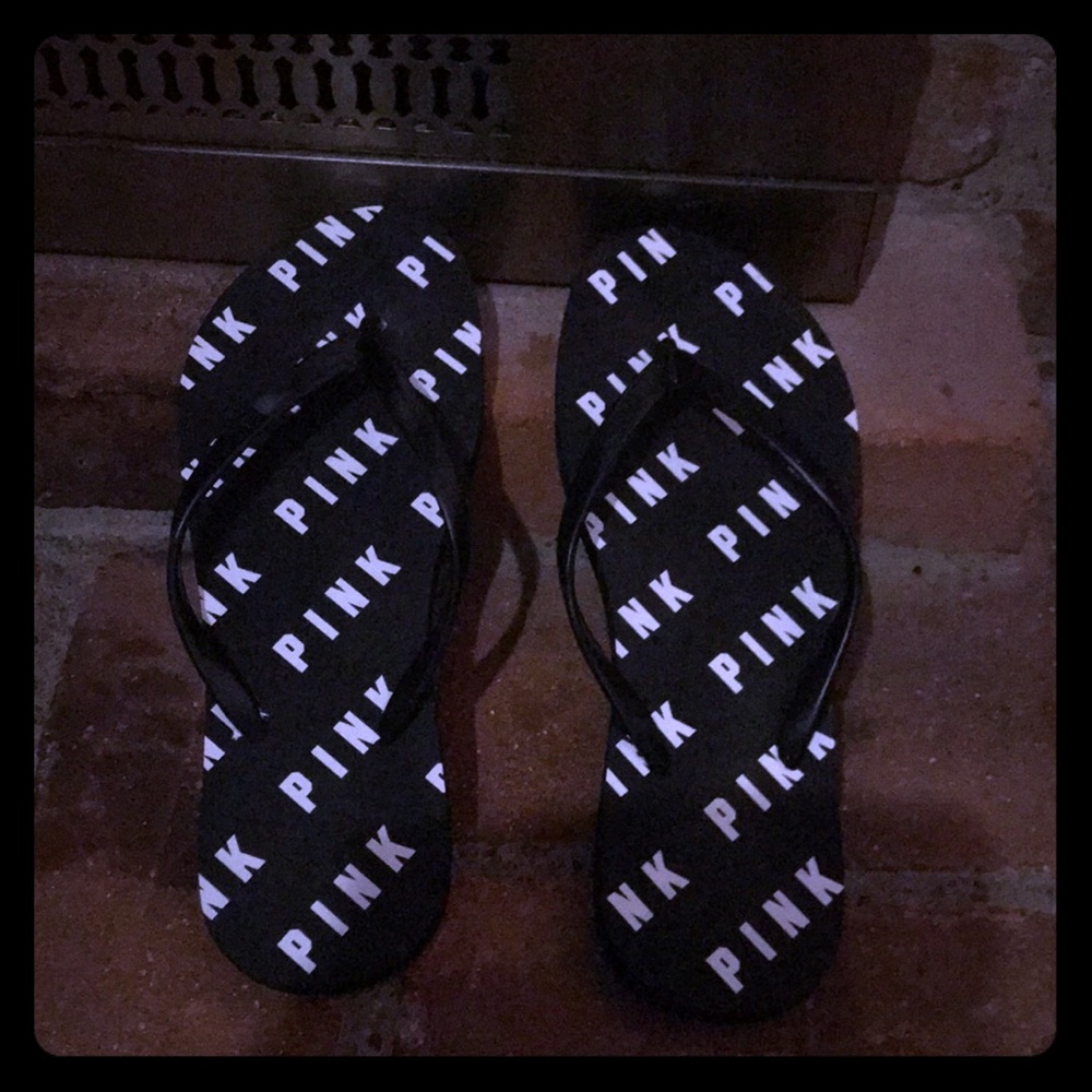 PINK flip flops